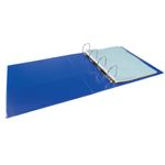 Elba Panorama 50mm 4 D-Ring Presentation Binder A4 Blue (Pack of 4) 400008431