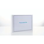 Elba Panorama 30mm 4 D-Ring Presentation Binder A3 White (2 Pack) 100082424