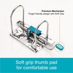 Elba 80mm Lever Arch File A4 Marbled Black (10 Pack) 100081009