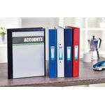 Elba Vision 25mm 2 O-Ring Presentation Binder A4 White 100080889