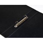 Elba Vision 25mm 2 O-Ring Presentation Binder A4 Black 100080891