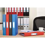 Elba 25mm Ring Binder Paper Over Board A4 Black (10 Pack) 400033495