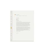 Elba Punched Pockets Recycled PE Transparent (Pack of 100) 400186700