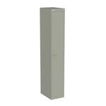 Bisley 1 Door Locker 305x457x1802mm Goose Grey CLK181 GOOSE