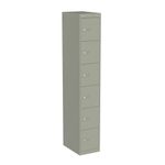 Bisley 6 Door Locker 305x457x1802mm Goose Grey CLK186 GOOSE