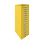Bisley 15 Multidrawer Cabinet 279x380x860mm Canary Yellow BY78745
