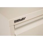 Bisley 2 Drawer Filing Cabinet Lockable 470x622x711mm Chalk BS2E/CHK
