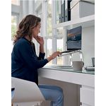 Contour Ergonomics Riser Style Laptop Stand For Laptops Up To 17 Inches Silver CE10137