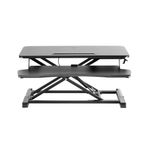 Contour Ergonomics Premium Sit/Stand Workstation Black CE10178