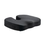 Contour Ergonomics Memory Foam Seat Cushion with Cooling Gel Black CE50026