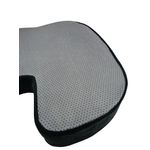 Contour Ergonomics Memory Foam Seat Cushion with Cooling Gel Black CE50026