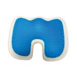 Contour Ergonomics Memory Foam Seat Cushion with Cooling Gel Black CE50026