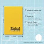 Exacompta Chartwell Weather Resistant Dimensions Book 106x165mm 2242