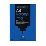 Clairefontaine Goldline Professional Tracing Pad 90gsm 50 Sheets A4 GPT1A4
