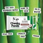 Cheeky Panda Bamboo Facial Cleansing Wipes 25 Wipes Coconut (Pack of 6) FACEWCCNMUL6-GBR