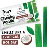 Cheeky Panda Bamboo Facial Cleansing Wipes 25 Wipes Coconut (Pack of 6) FACEWCCNMUL6-GBR
