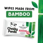 Cheeky Panda Bamboo Facial Cleansing Wipes 25 Wipes Rose (Pack of 6) FACEWROSMUL6-GBR