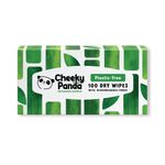 Cheeky Panda Biodegradable Bamboo Dry Wipes 100 Wipes (Pack of 6) DRYWX6
