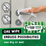 Cheeky Panda Biodegradable Bamboo Dry Wipes 100 Wipes (Pack of 6) DRYWX6