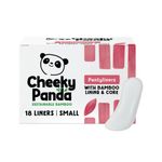 Cheeky Panda Pantyliners Small with Bamboo Lining and Core 18 Liners per Pack (Pack of 6) SPADS240mm