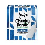 Cheeky Panda Pads with Wings Night Bamboo Lining and Core 10 Pads per Pack (Pack of 6) SPADS350mm