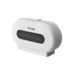 Cheeky Panda Pro Twin Micro Core Maxi Jumbo Dispenser White NJ-FQ-006A