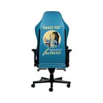 noblechairs HERO Gaming Chair Fallout Vault-Tec Edition Blue/Yellow GC-02D-NC