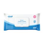Clinell Contiplan 3-in-1 Continence Care Cloths (Pack of 25) CON25