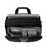 Wenger Legacy 17 Inch Laptop Case Triple Gusset 420x210x320mm Black/Grey 600655