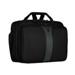 Wenger Legacy 17 Inch Laptop Case Triple Gusset 420x210x320mm Black/Grey 600655