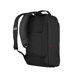 Wenger City Traveller Carry-On 16 Inch Backpack with Tablet Pocket Black 606490