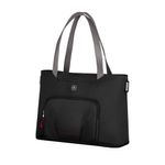 Wenger Motion Deluxe 15.6 Inch Laptop Tote Bag with Tablet Pocket 460x180x310mm Black 612543