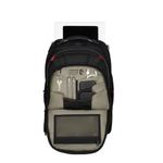 Wenger Carbon Pro Business Backpack with 15.6 Inch Laptop Sleeve and Tablet Pocket Black 653129