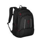 Wenger Carbon Pro Business Backpack with 15.6 Inch Laptop Sleeve and Tablet Pocket Black 653129