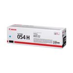 Canon 054H Toner Cartridge High Yield Cyan 3027C002