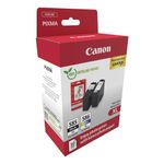 Canon PG-585XL/CL-586XL Ink Cartridges High Yield K/CMY + 4 x 6 in Photo Paper Value Pack 6204C005