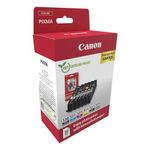 Canon PGI-530/CLI-531 Ink Cartridges PGBK/CMYK/GY + 4 x 6 in Photo Paper Value Pack 6117C004