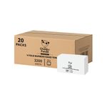 Cheeky Panda 2-Ply V-Fold Bamboo Hand Towel 160 Sheets White (Pack of 20) VHANDTW20