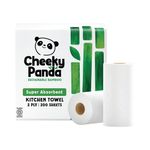 Cheeky Panda 2-Ply Plastic Free Kitchen Roll x2 Rolls (Pack of 5) PFKITCHRL10