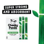 Cheeky Panda 2-Ply Plastic Free Kitchen Roll x2 Rolls (Pack of 5) PFKITCHRL10
