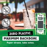 Cheeky Panda Bamboo Paper Straws Black (Pack of 250) 0111130