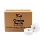 Cheeky Panda 2-Ply Mini Jumbo Toilet Roll 150m (Pack of 12) PFMINJRL12