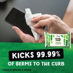 Cheeky Panda Antibacterial Multi Surface Wipes 90 Wipes (Pack of 6) 706117