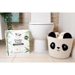 Cheeky Panda 3-Ply Toilet Tissue 9 Rolls per Pack (Pack of 5) PFTOILT9X5