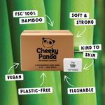 Cheeky Panda Z-Fold 2-Ply Bamboo Hand Towel 200 Towels per Pack (Pack of 15) ZHANDTW15