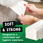 Cheeky Panda Z-Fold 2-Ply Bamboo Hand Towel 200 Towels per Pack (Pack of 15) ZHANDTW15