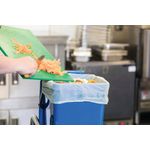 Compostable Food Waste Liner 80L Green 15 Rollsx20 (Pack of 300) 23581/C3
