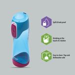 Contigo Swish Kids Autoseal Water Bottle 17oz/500ml Sky Blue 2095120