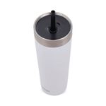 Contigo Luxe Stainless Steel Insulated Travel Tumbler/Straw 24oz Salt 2212917