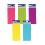 County Stationery Tissue Paper C6 500x750mm Assorted x5 (Pack of 36) C6